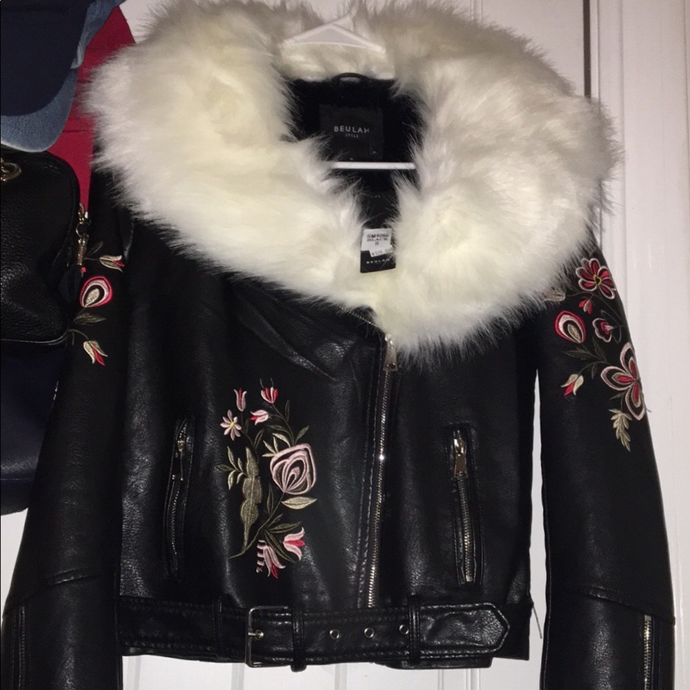 Floral Design Women Jacket